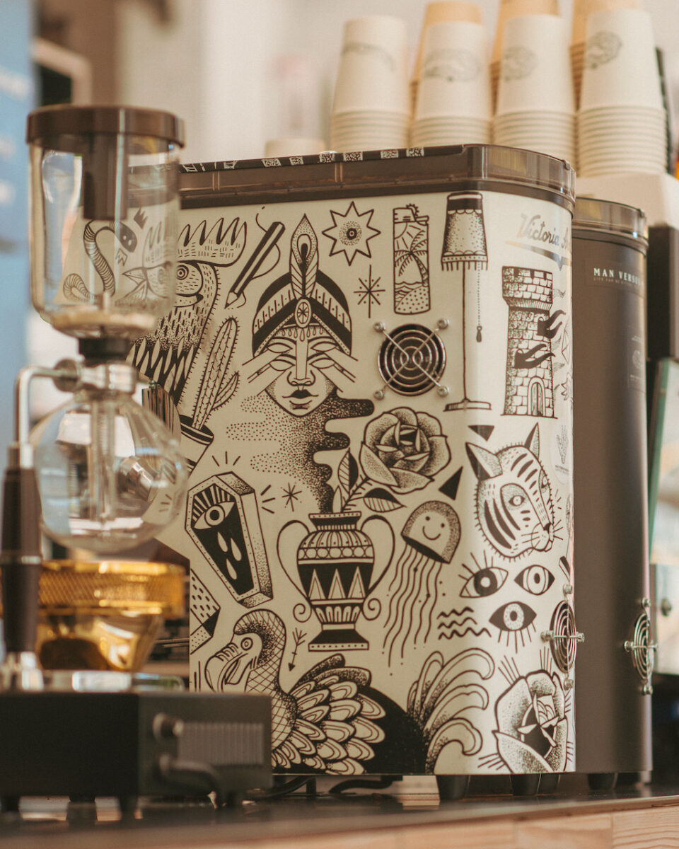 ドイツのコーヒーロースター：MAN VERSUS MACHINE COFFEE ROASTERSの写真04