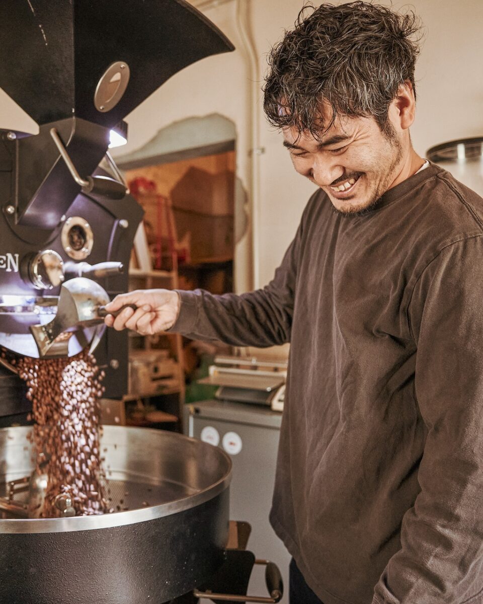 奈良にあるK COFFEEでスペシャルティコーヒーを焙煎