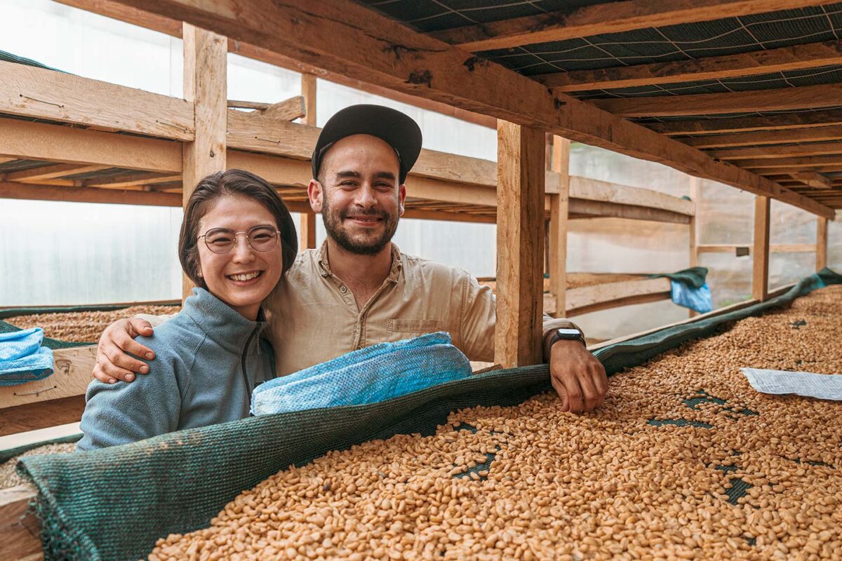 At coffee farm in Bolivia 02