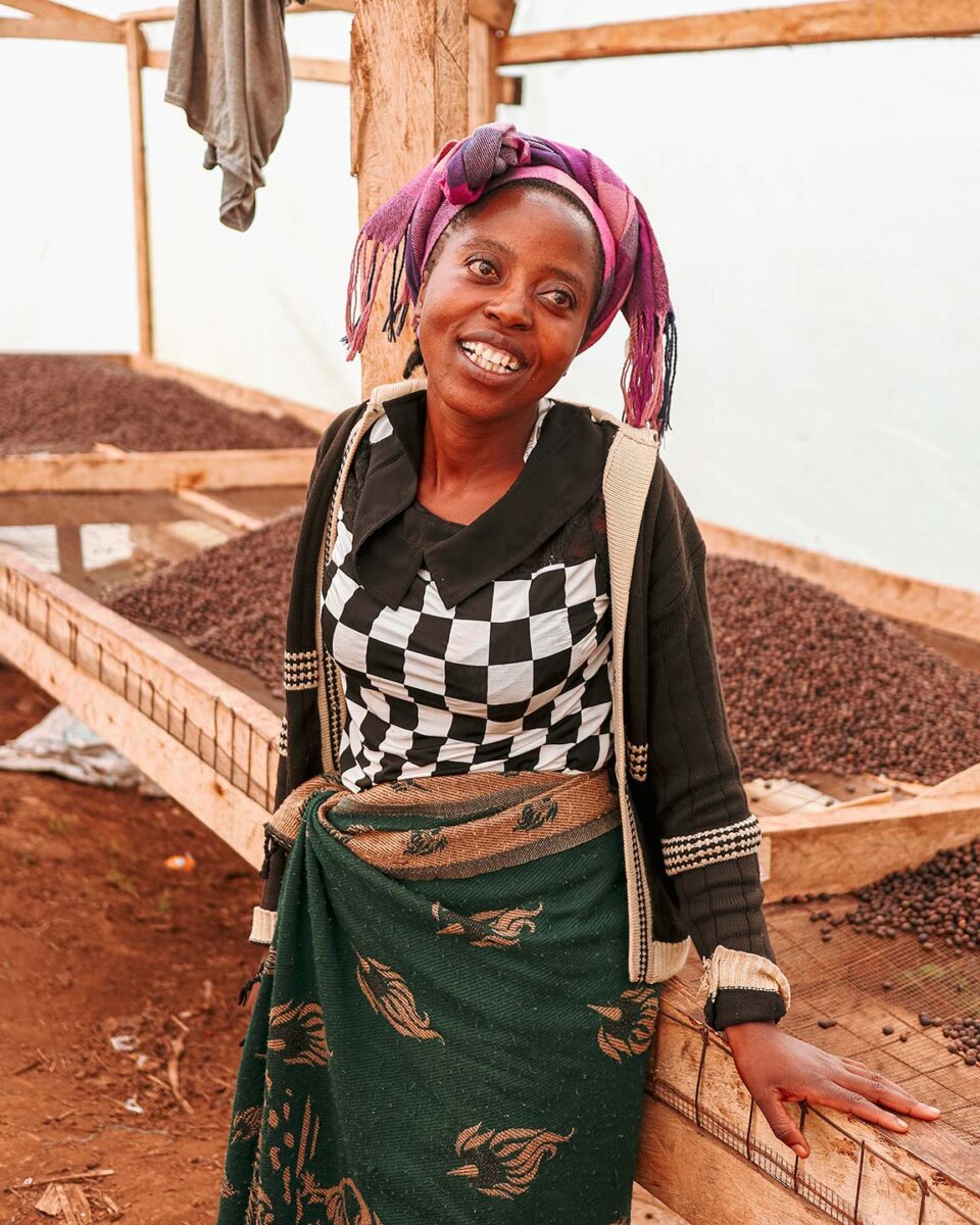 ウガンダのコーヒー農家
